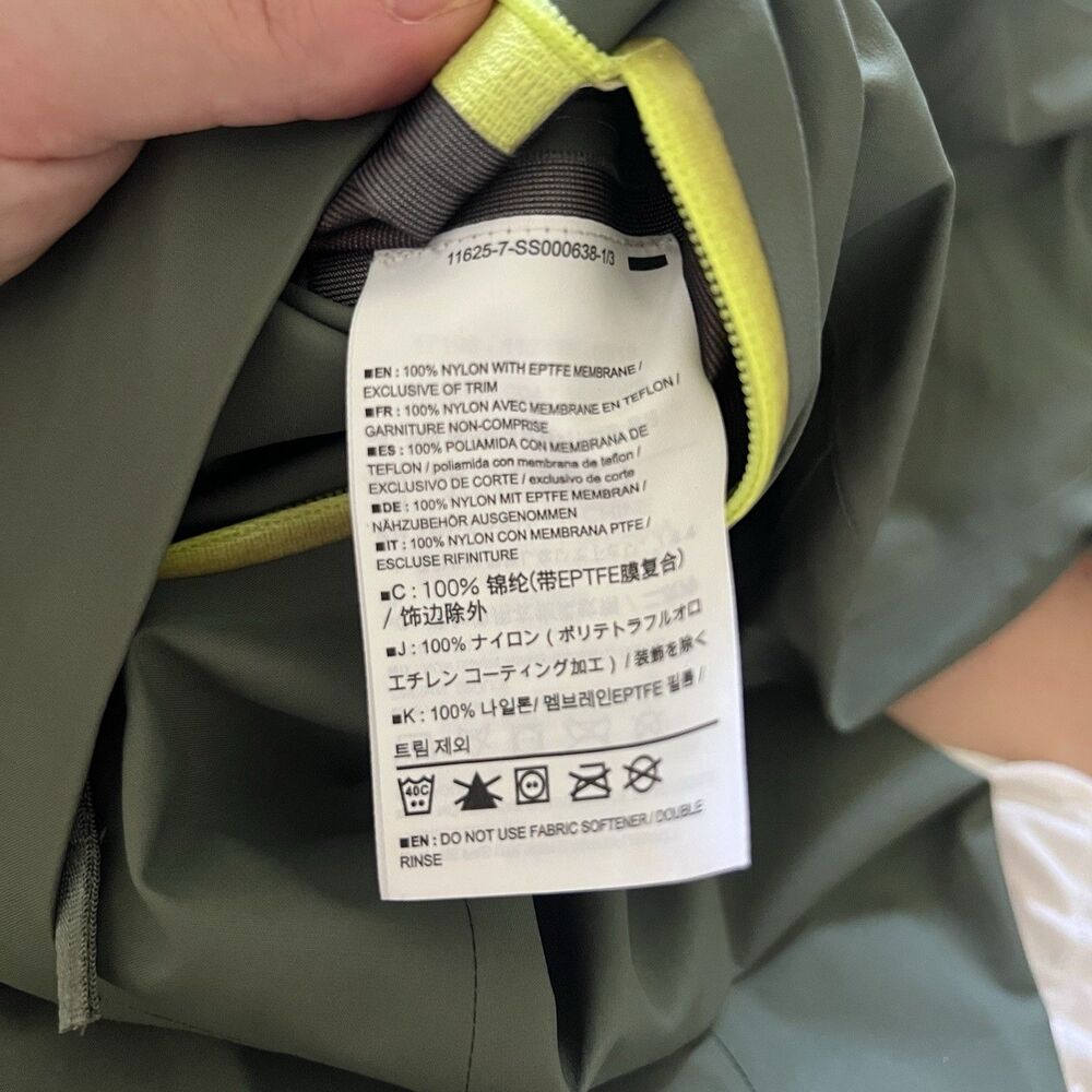 ArcTeryx Codetta GoreTex Hooded Parka Jacket Coat Shell - Picture 10 of 11